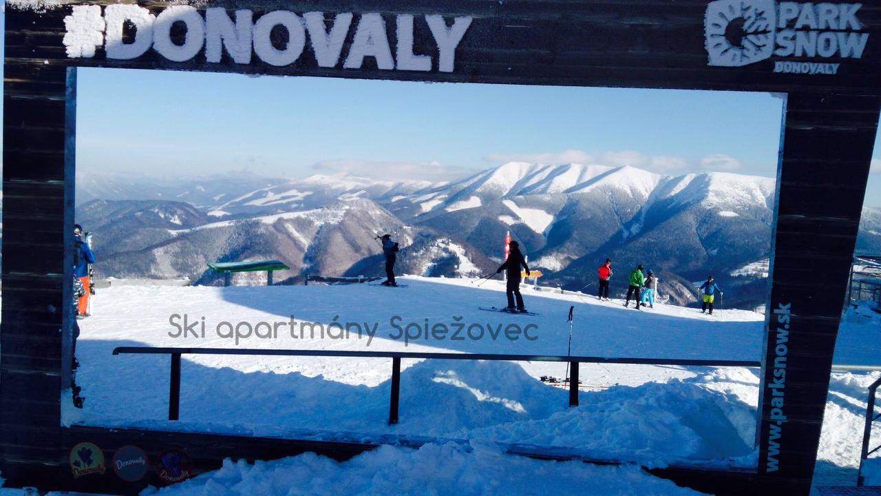 Ski Apartmany Spiezovec Доновалы Экстерьер фото